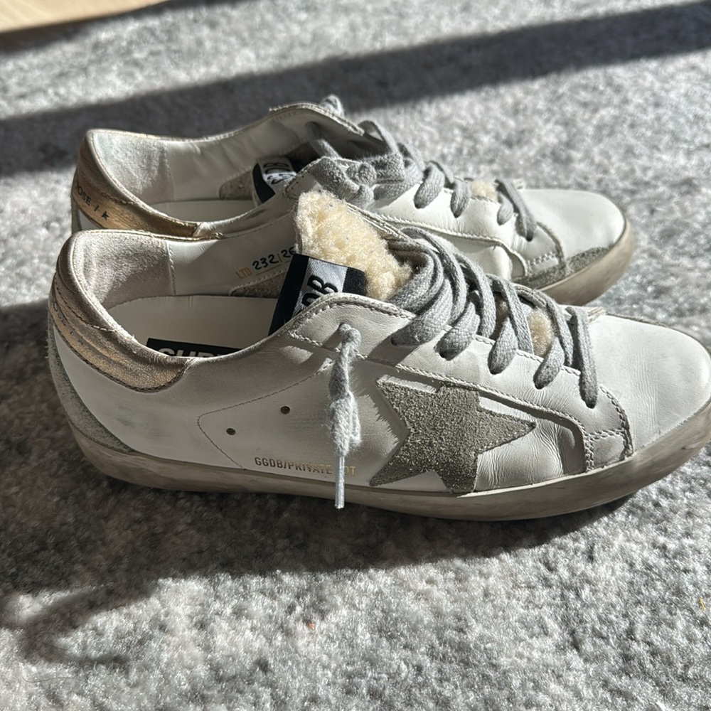 Golden Goose Shearling Sneaker